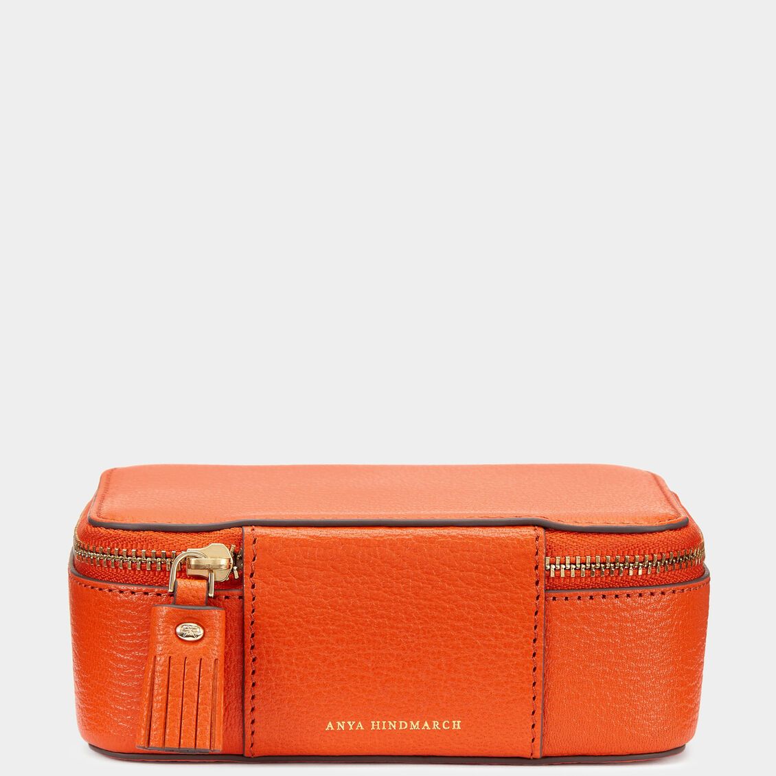 Yes Wow Box Medium -

                  
                    Capra Leather in Clementine -
                  

                  Anya Hindmarch US
