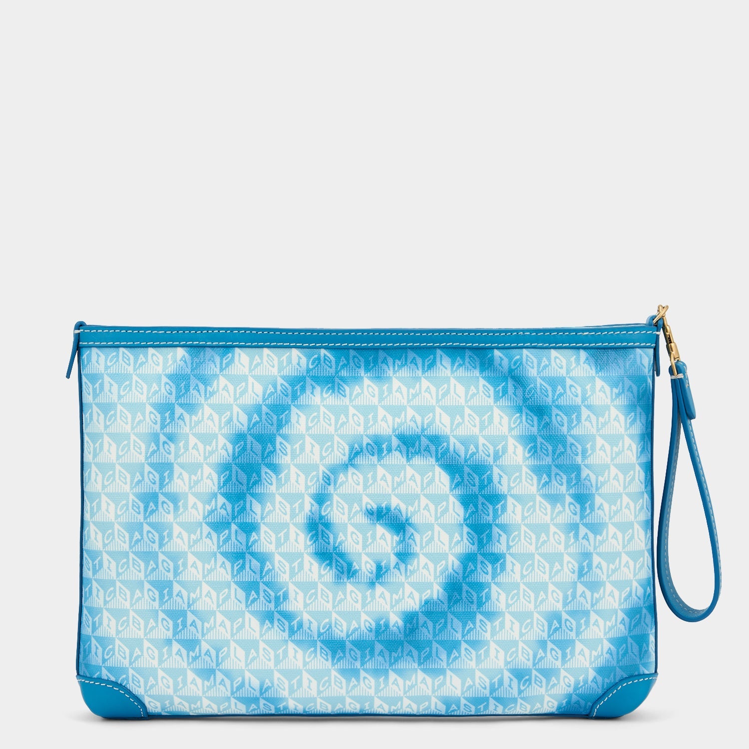 I am a Plastic Bag Tie Dye Pochette -

                  
                    Recycled Canvas in Peacock -
                  

                  Anya Hindmarch US
