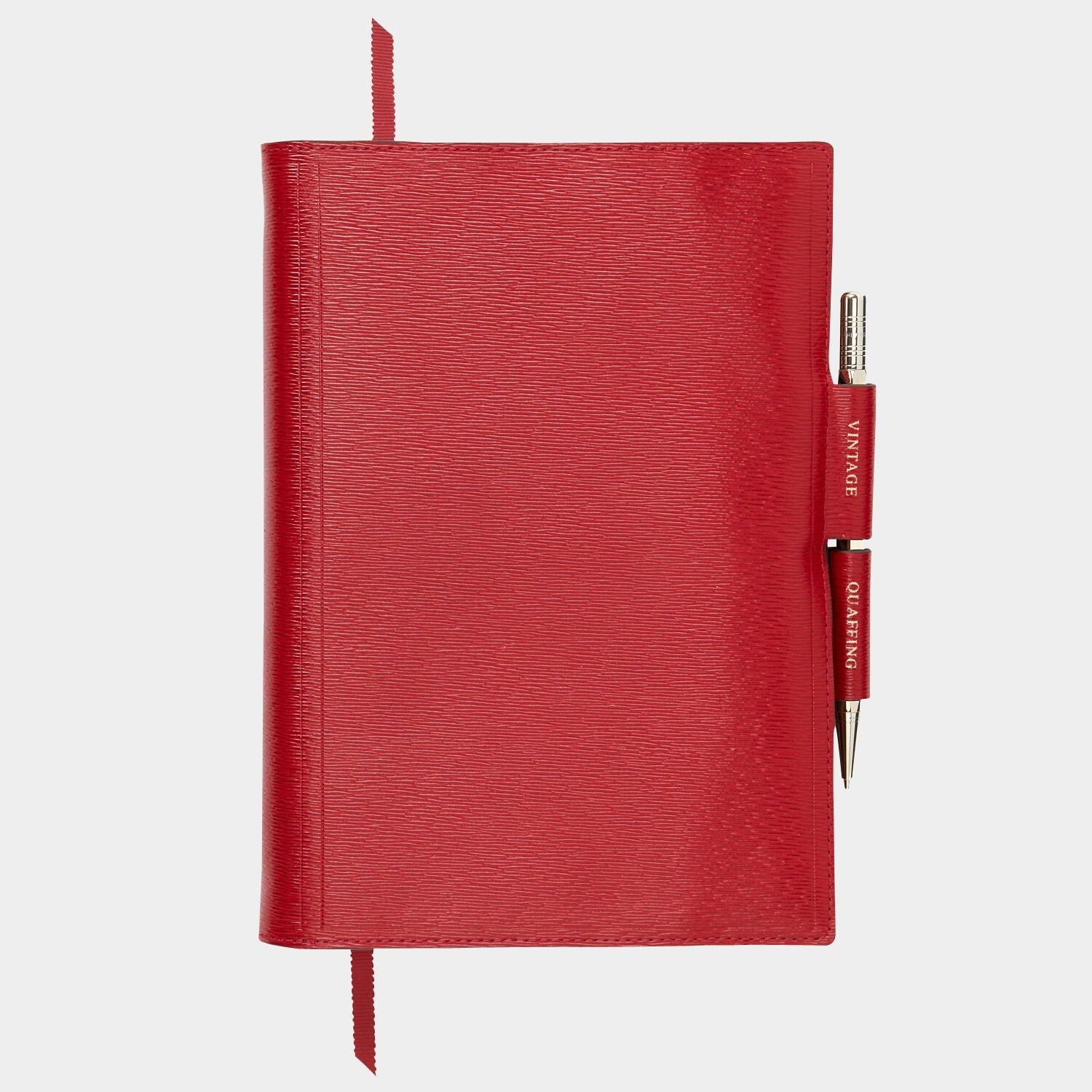 Bespoke A5 Two Way Journal -

                  
                    London Grain in Red -
                  

                  Anya Hindmarch US
