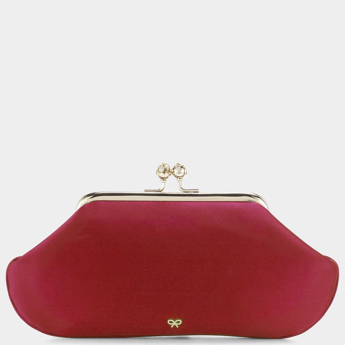Bespoke Maud Clutch -

                  
                    Satin in Red -
                  

                  Anya Hindmarch US
