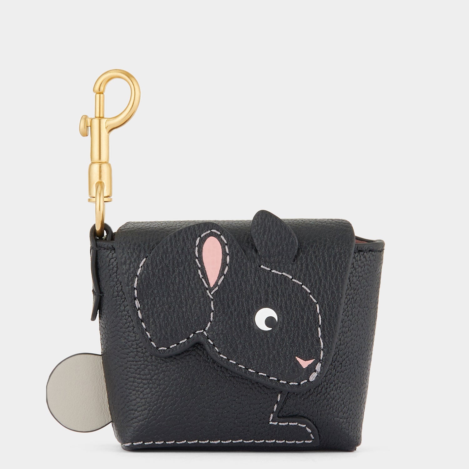 Rabbit Earphones Pouch -

                  
                    Capra Leather in Black -
                  

                  Anya Hindmarch US
