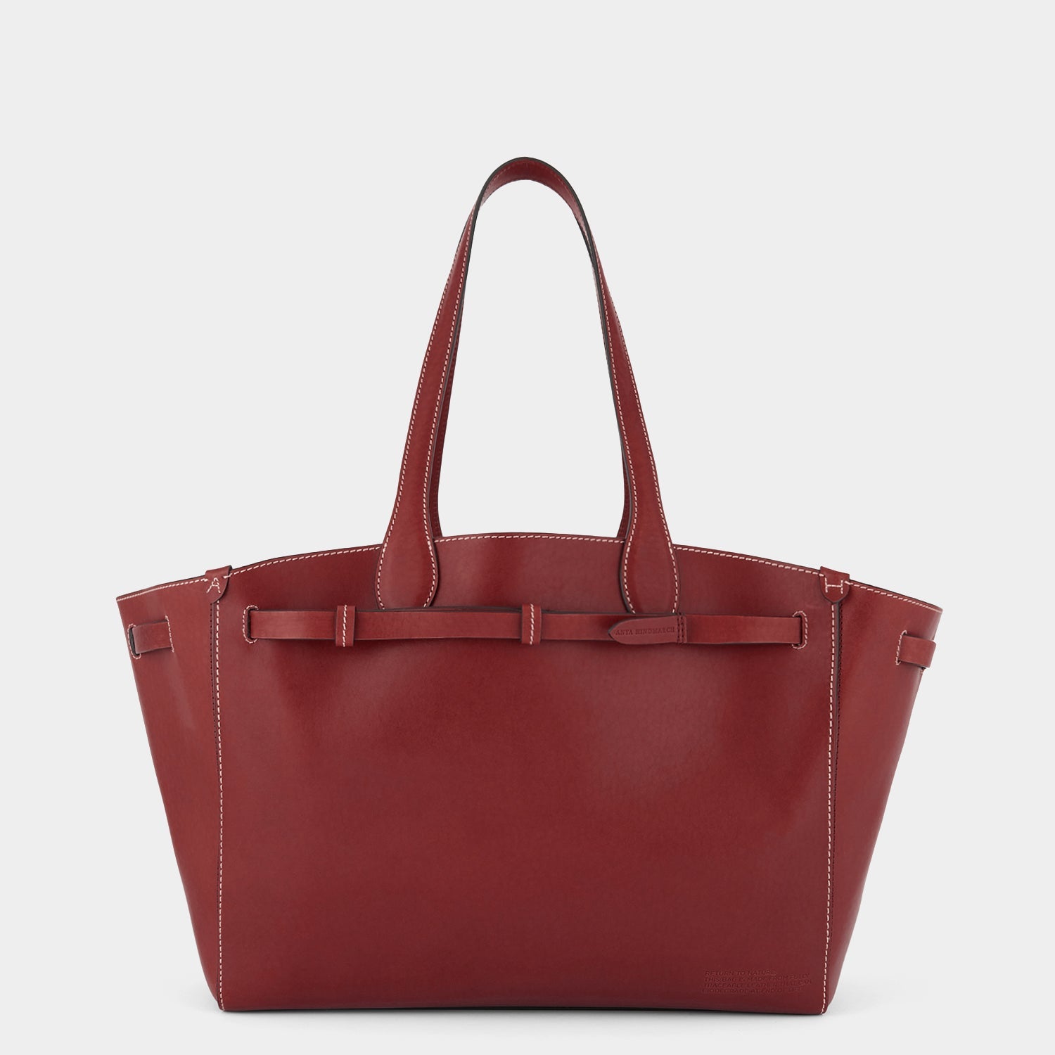Return to Nature Tote -

                  
                    Compostable Leather in Rosewood -
                  

                  Anya Hindmarch US

