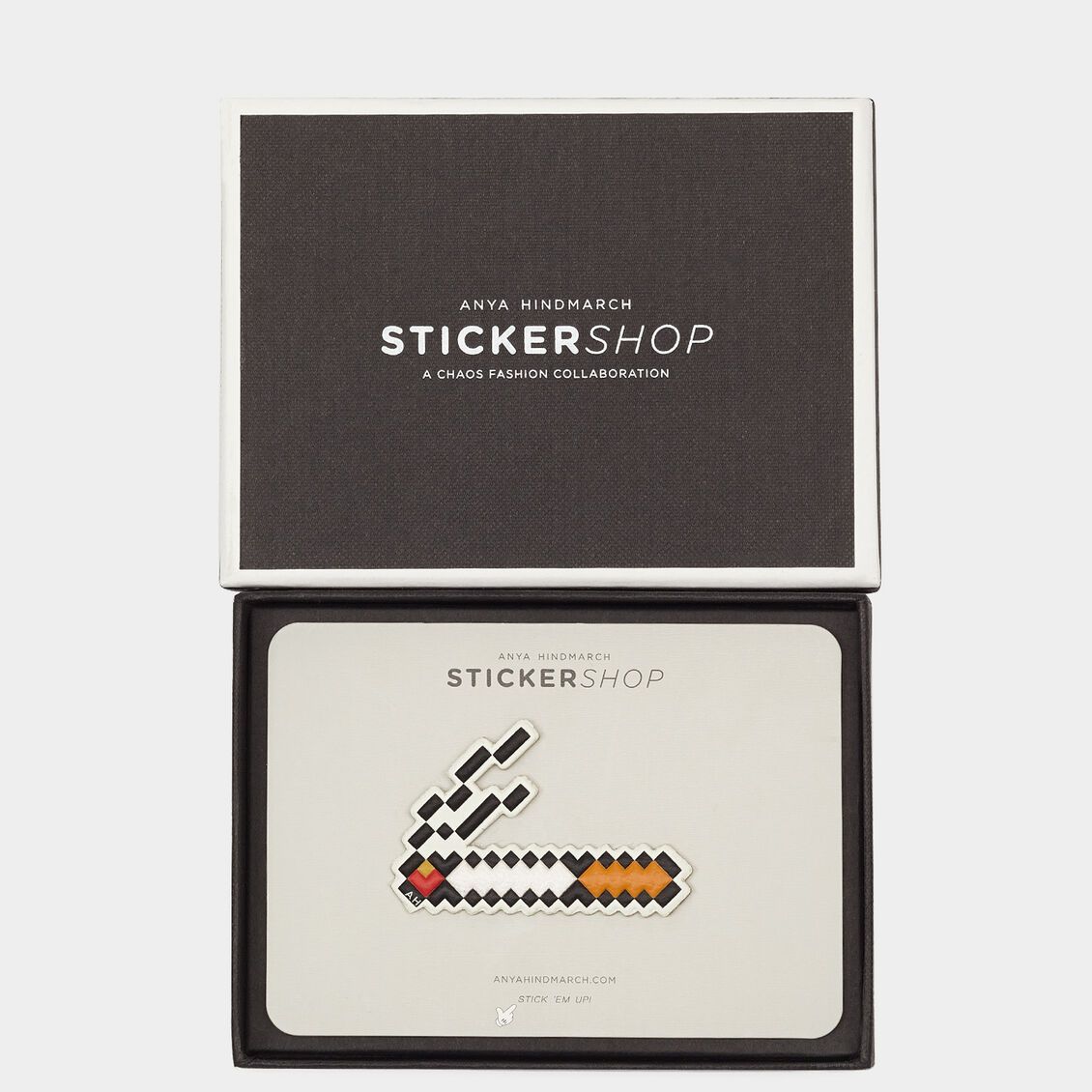Cigarette Sticker -

                  
                    Capra in Optic White -
                  

                  Anya Hindmarch US
