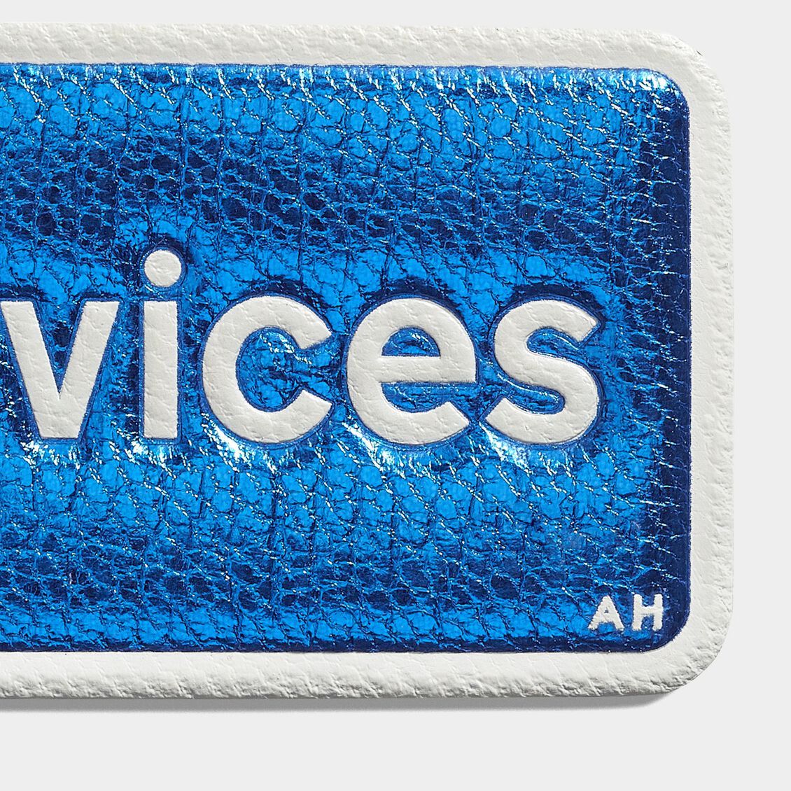 Services Sticker -

                  
                    Metallic Capra in Electric Blue -
                  

                  Anya Hindmarch US
