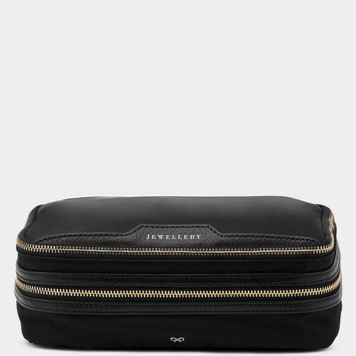 Jewellery Pouch -

                  
                    Nylon in Black -
                  

                  Anya Hindmarch US

