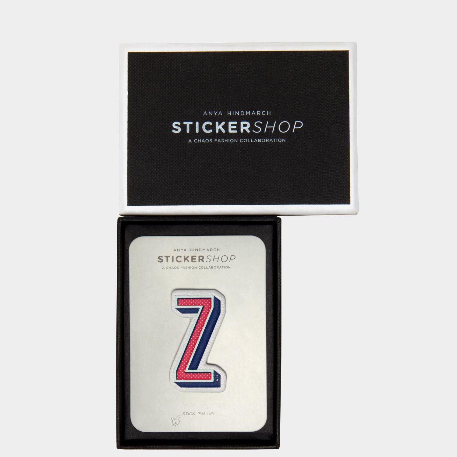 Z Sticker -

                  
                    Capra in Chalk -
                  

                  Anya Hindmarch US
