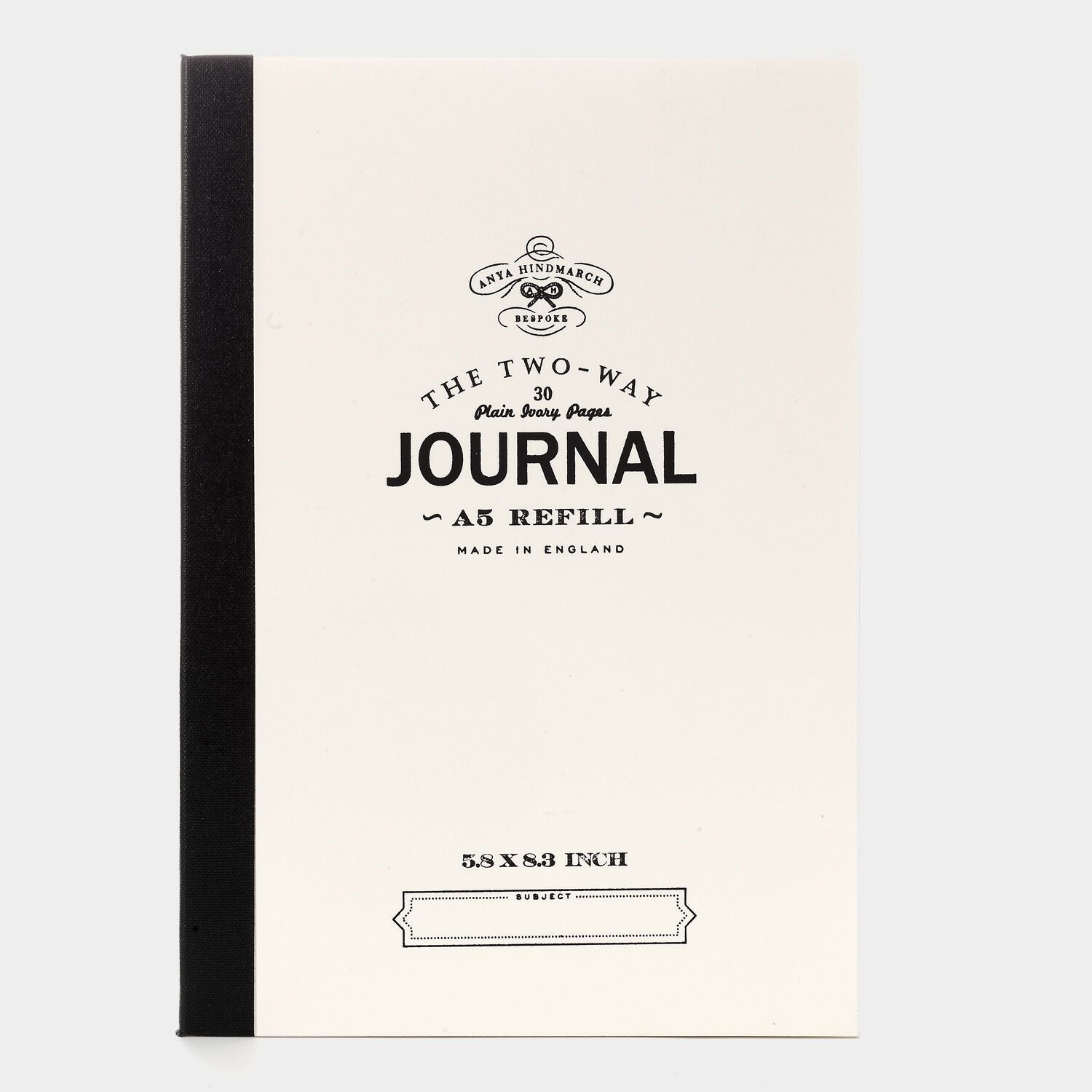 Bespoke A5 Two Way Journal Refill -

                  
                    Paper in White -
                  

                  Anya Hindmarch US
