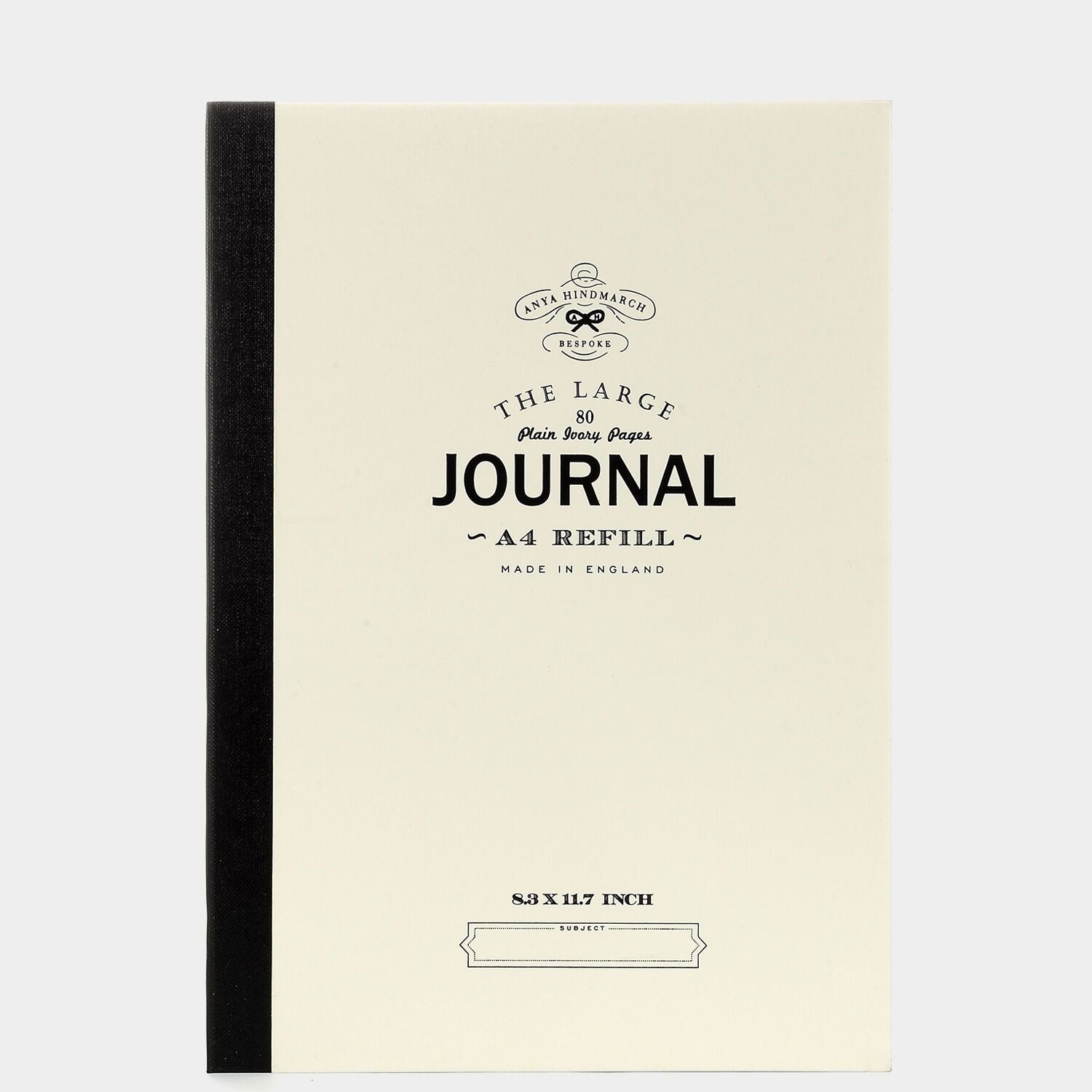 Bespoke A4 Journal Refill -

                  
                    Paper in White -
                  

                  Anya Hindmarch US
