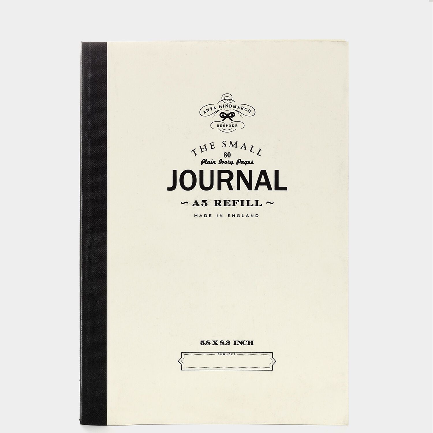 Bespoke A5 Journal Refill -

                  
                    Paper in Natural -
                  

                  Anya Hindmarch US
